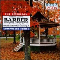Symphonies 1 & 2 - Barber / Nice - Muziek - DAN - 0047163509124 - 16 april 1995