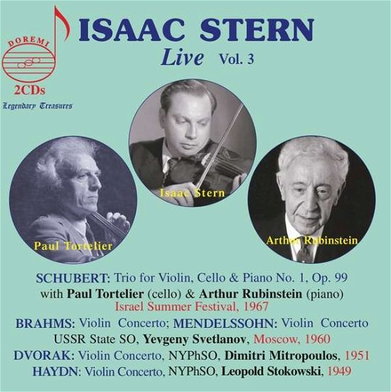 Isaac Stern Live 3 - Stern - Musikk - DRI - 0061297813124 - 15. januar 2021