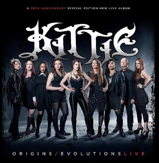 Cover for Kittie · ORIGINS / EVOLUTIONS (20th ANNIVERSARY SPECIAL EDITION) (LIMITED EDITION COLOR VINYL) (LP) (2018)