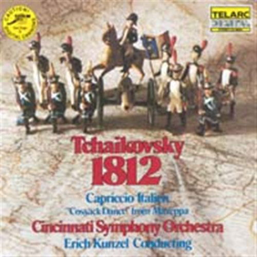 Cover for Tchaikovsky / Kunzel / Cincinnati Pops · 1812 Overture / Capriccio Italien (CD) (1990)