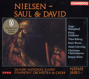 Saul & David - Nielsen / Jarvi / Danish Rso - Musik - CHN - 0095115891124 - 28. oktober 1992