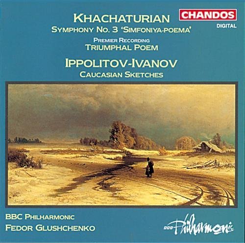 Symphony No.3-Caucasian - Khachaturian / Ippolitov - Musik - CHANDOS - 0095115932124 - 23 september 2001