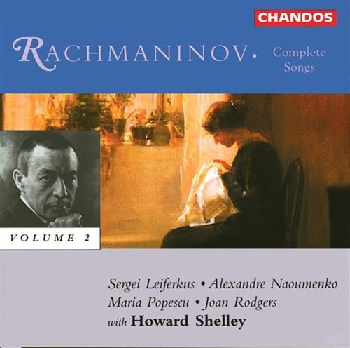 Complete Songs 2 - Rachmaninoff / Leiferkus / Shelley - Musiikki - Chandos - 0095115945124 - tiistai 21. toukokuuta 1996