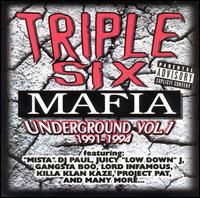 Underground 1 - Three 6 Mafia ( Triple Six Mafia ) - Música - SMKD - 0097037999124 - 16 de marzo de 1999