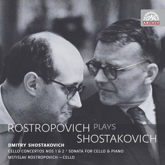 Shostakovich / Cello Concertos & Sonata - Mstislav Rostropovich - Musik - SUPRAPHON RECORDS - 0099925410124 - 24. juni 2013