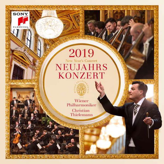 Neujahrskonzert 2019 - Thielemann,christian / Wiener Philharmoniker - Musiikki - SONY CLASSIC - 0190759028124 - maanantai 7. tammikuuta 2019