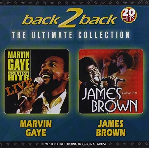 Cover for Gaye Marvin / Brown James · Back 2 Back The Ultimate Collection (CD)