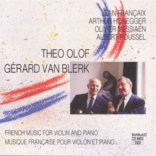 Cover for Olof, Theo / Gerard Van Ble · French Music For Violin.. (CD) (2001)