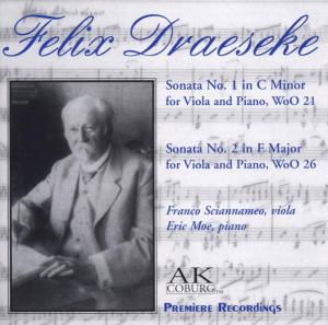 Cover for F. Draeseke · Sonata 1 &amp; 2 (CD) (2006)