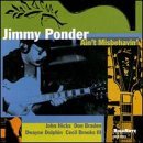 Cover for Jimmy Ponder · Ain't Misbehavin (CD) (2000)