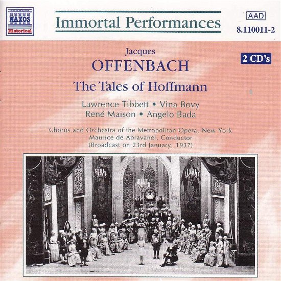 Cover for J. Offenbach · Tales of Hoffmann (CD) (1997)