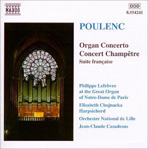 Poulencsuite Francaise - Lille Sym Orcasadesus - Musik - NAXOS - 0636943424124 - 30 december 1998