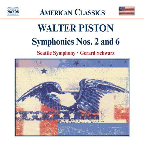 Cover for W. Piston · Symphonies No.2&amp;6 (CD) (2004)