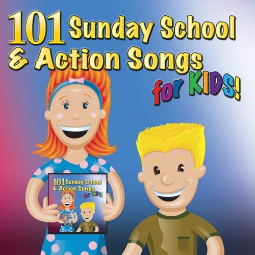 Cover for 101 Sunday School &amp; Actions Songs for Kids / Var · 101 Sunday School &amp; Actions Songs for Kids! (CD) [Digipak] (2014)