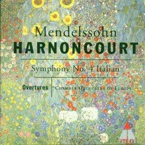 Cover for Mendelssohn · Mendelssohn-symphony Nâº 4:overtures (CD)
