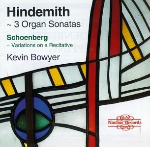 Cover for Hindemith / Bowyer · Organ Works (CD) (1996)