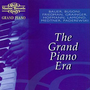 Cover for Grand Piano Era / Various (CD) (1996)