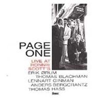 Cover for Page One · Live At Ronnie Scott's Lo (CD) (1993)