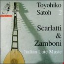 Cover for Scarlatti / Zamboni · Italian Lute Music (CD) (1991)