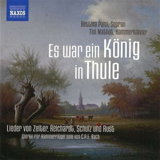 Cover for Pahn,Bettina / Mathot,Tini · Es War Ein König in Thule (CD) (2015)