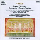 Cover for Verdi / Dohnanyi · Opera Choruses (CD) (1992)