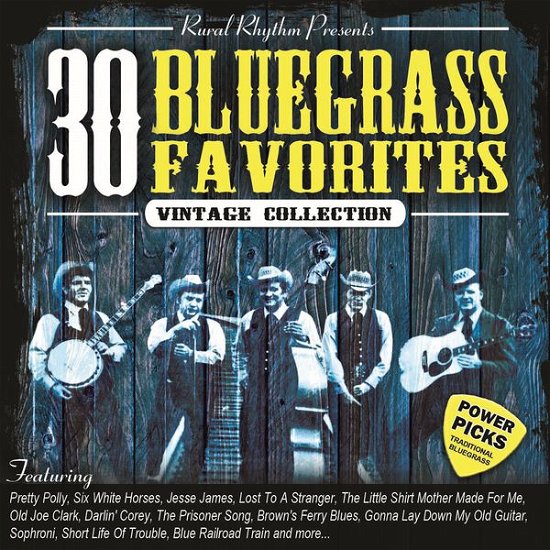 Cover for 30 Bluegrass Favorites Power P (CD) (2015)
