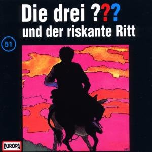 Cover for Die Drei ??? · 051/und Der Riskante Ritt (CD) (2001)