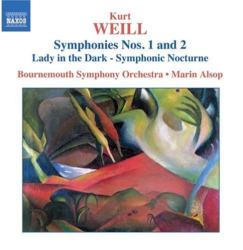 Cover for Bournemouth Soalsop · Weillsymphonies Nos 1 2 (CD) (2005)