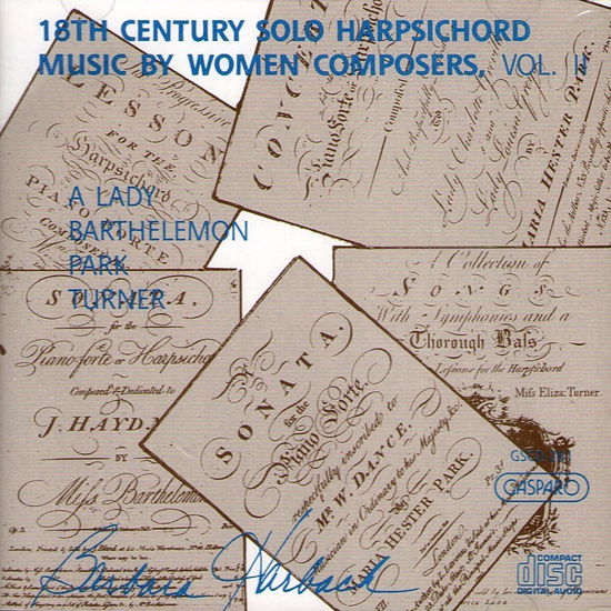 Cover for A Lady  · 18Th Century Solo Harpsichord (CD)