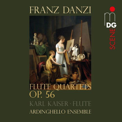 Cover for Danzi / Ardinghello Ensemble / Kar / Kaiser · Flute Quartets Op 56 (CD) (2013)