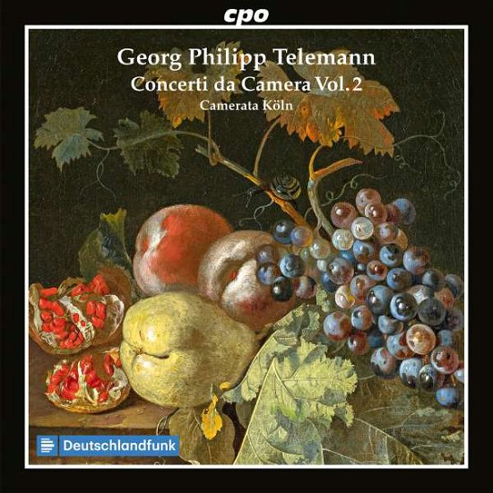 George Philipp Telemann: Concerti Da Camera Vol.2 - Camerata Koln - Muziek - CPO - 0761203532124 - 28 augustus 2020