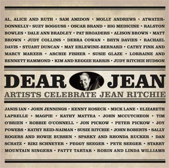 Cover for Dear Jean: Artist Celebrate Jean Ritchie / Var (CD) (2014)