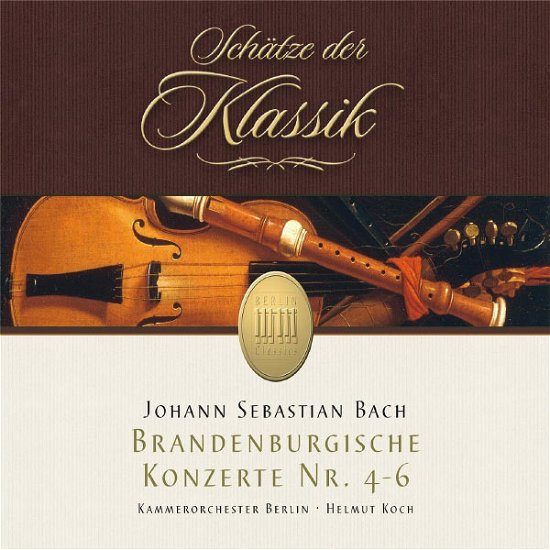 Cover for Bach,j.s. / Co Berlin / Koch · Brandenburg Concerto No. 4-6 (CD) (2008)