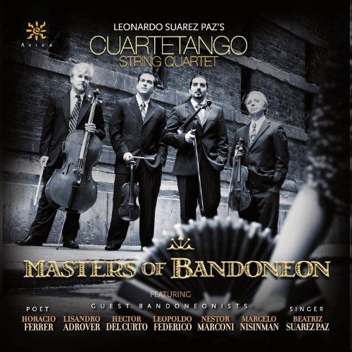 Cover for Federico / Laurenz / Cuartetango String Quartet · Masters of Bandoneon (CD) (2012)