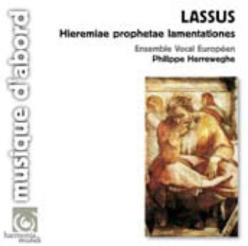 Cover for Lassus · Lamentatio Jeremiae Prophetae (CD) (2009)