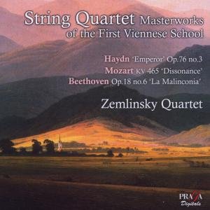 Cover for Joseph Haydn (1732-1809) · Zemlinksy Quartet - Meisterwerke der ersten Wiener Schule (SACD) (2011)
