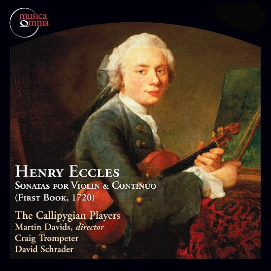 Cover for Eccles / Callipygian · Sonatas for Violin &amp; Continuo (CD) (2013)
