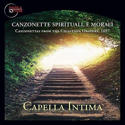Cover for Ratis / Capella Intima / Roach · Canzonette Sprituali E Morali (CD) (2017)