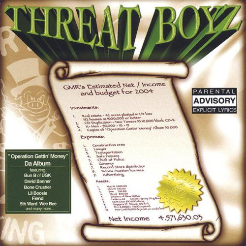 Cover for Threatboyz · Operation Gettin Money (CD) (2005)
