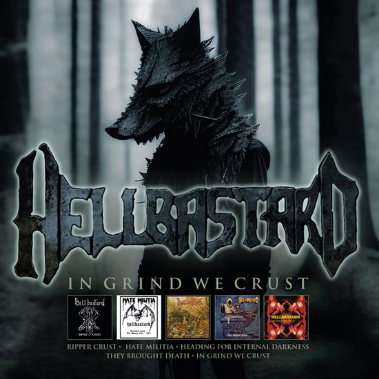 In Grind We Crust - Hellbastard - Música - BACK ON BLACK - 0803341576124 - 23 de junho de 2023