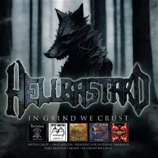 Cover for Hellbastard · In Grind We Crust (CD) (2023)