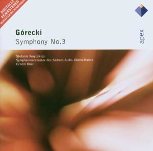 Gorecki: Sym No 3 - Gorecki / Woytowicz / Baden-baden Rso / Bour - Music - WARNER APEX - 0809274982124 - January 25, 2011