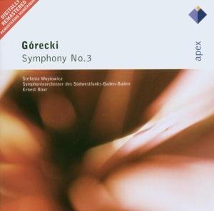 Cover for Ernest Bour &amp; Symphonieorchest · Górecki : Symphony No.3, 'Symp (CD) (2009)