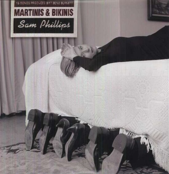 Cover for Sam Phillips · Martinis &amp; Bikinis by Sam Phillips (VINIL) [Bonus Tracks, Reissue, Coloured edition] (2020)