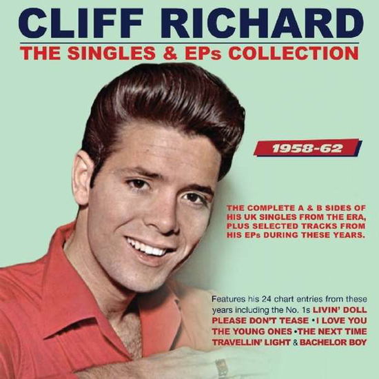 Cover for Cliff Richard · The Singles &amp; Eps Collection 1958-62 (CD) (2018)