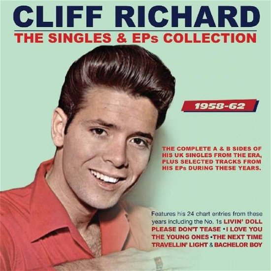 Cover for Cliff Richard · The Singles &amp; Eps Collection 1958-62 (CD) (2018)