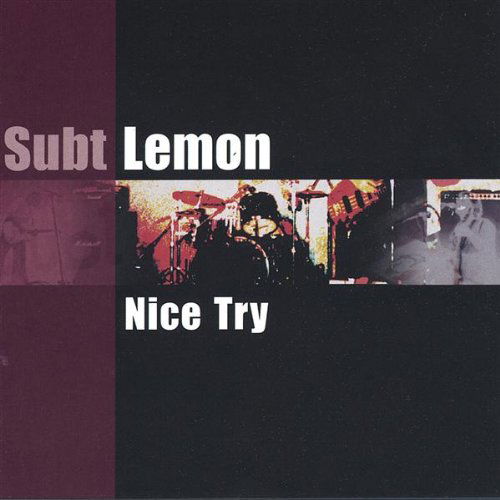 Cover for Subt Lemon · Nice Try (CD) (2004)