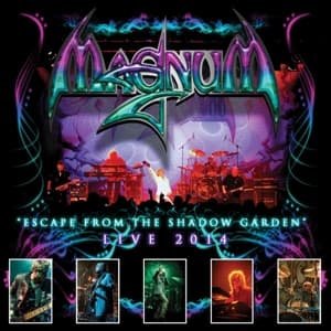 Cover for Magnum · Escape from the Shadow Garden- Live 2014 (CD) (2015)