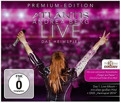 Cover for Andrea Berg · Atlantis-live Das Heimspiel (Ger) (CD) (2014)
