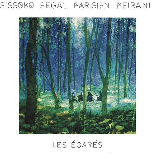 Cover for Sissoko Segal Parisien Peirani · Les Egares (LP) (2023)
